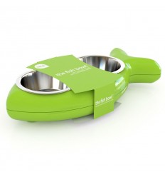Bowl Cat Pez Verde