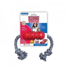Kong Dental W/Rope mordedor con cuerda