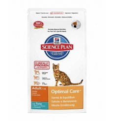 Hill's Adult Optimal Care Atún comida para gatos