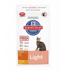 Hill's Adult Light con Pollo comida para gatos