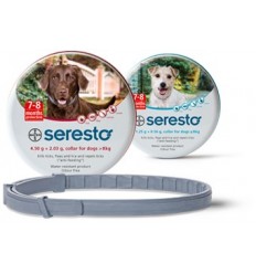 Seresto perros collar antiparasitario duración 8 meses