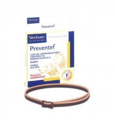Collar antiparasitos para perros Preventef