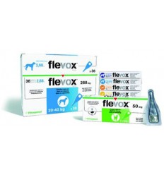 Pipeta Flevox Fipronil antiparasitario para perros