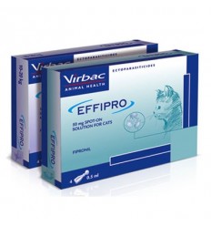Effipro Pipetas antiparasitarias para gatos
