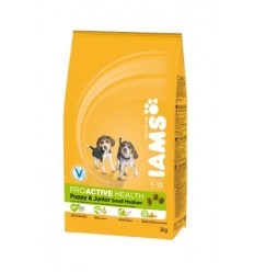 IAMS cachorro Puppy and Junior razas pequeñas medianas