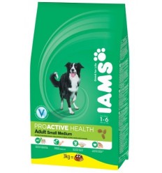 IAMS Perro adulto Pro Active razas pequeñas medianas con pollo