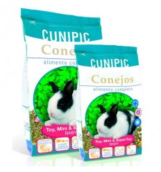 Cunipic pienso conejos baby Toy, Mini y SuperToy