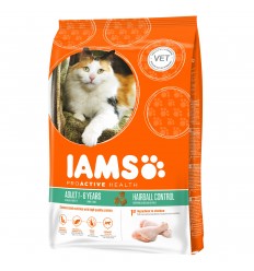 Iams Gato hairball Pollo
