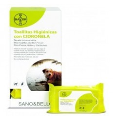 Bayer Sano&Bello toallitas limpiadoras cidronela
