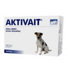 Vetplus Aktivait Blister 60 Caps razas pequeñas