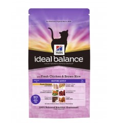 Hill's Ideal Balance Feline Mature Pollo y Arroz 