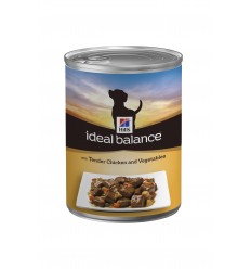 Hill's Ideal Balance Canine Adulto Pollo y Verduras (12 latas de 363g)