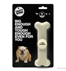 Tasty Bone Hueso Mordedor Nylon Queso