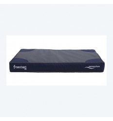 Freedog Cama Memory Foam Flat azul 