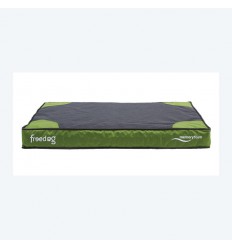 Freedog Cama Memory Foam Flat verde