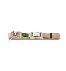Collar perro Vario Basic Nylon beige