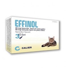 EFFINOL SPOT ON GATO- 50mg