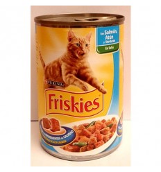 FRISKIES ADULT CON SALMON, ATUN Y VERDURAS