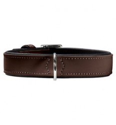 Collar para perro SOFTIE de piel Marron