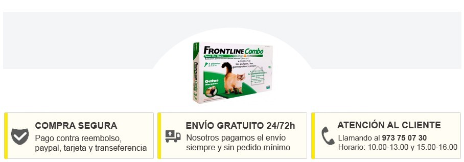 Antiparasitarios para gatos